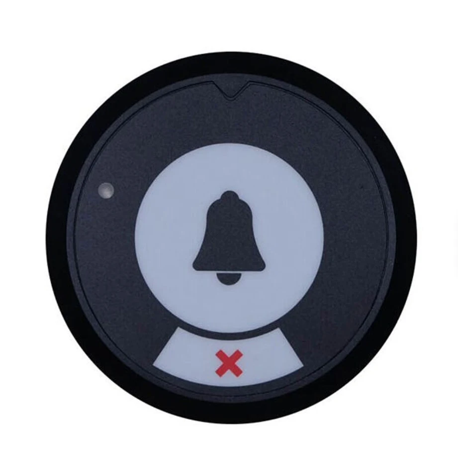 Bouton d'appel 2 touches LC-B2M noir